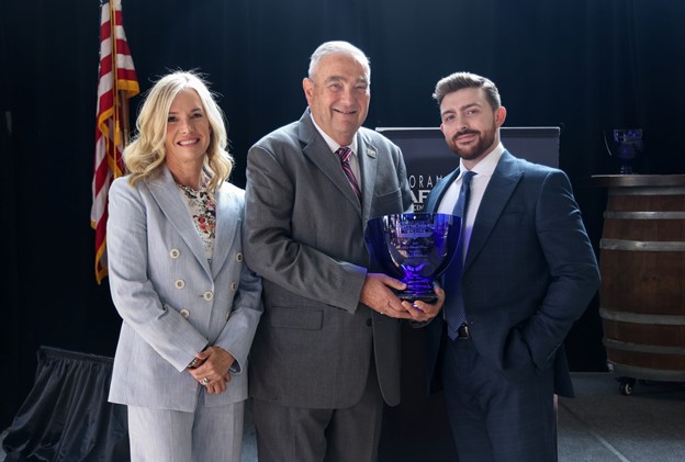 OCP Board Chair, Melissa Cobuzzi; Longest-serving OCP Board Member, Alan Seidman & Newly appointed President & CEO, Conor Eckert